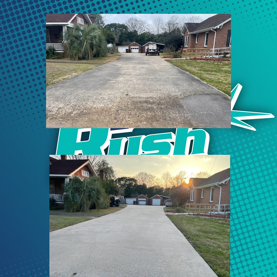 Driveway cleaning in Greenwood, SC